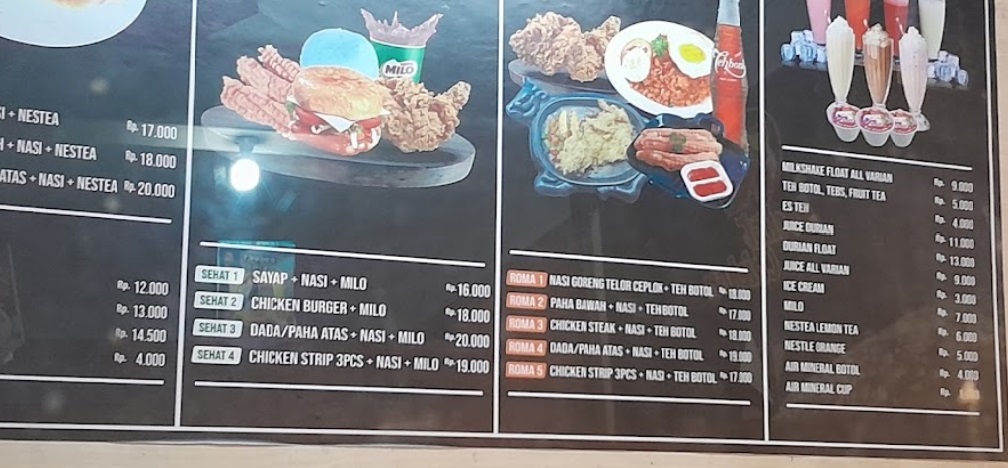 Daftar Harga Menu Rocket Chicken Indonesia Terbaru